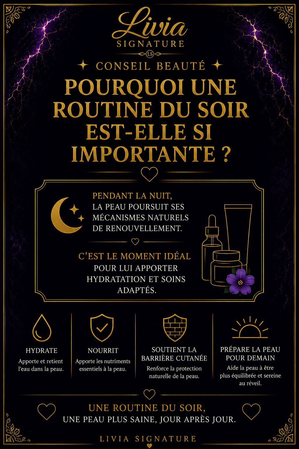 Pourquoi une routine du soir est-elle si importante ?