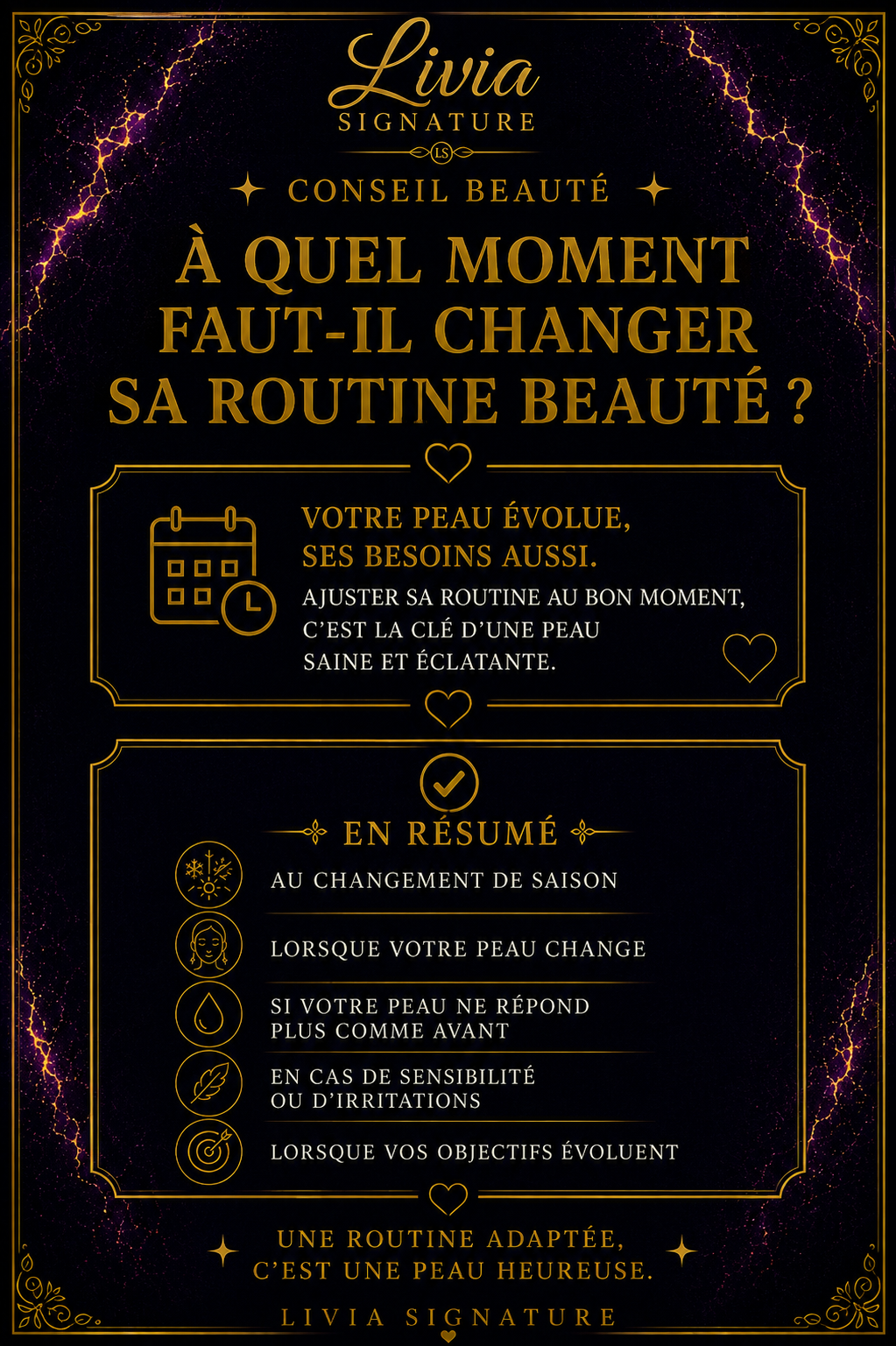 À quel moment faut-il changer sa routine beauté ?