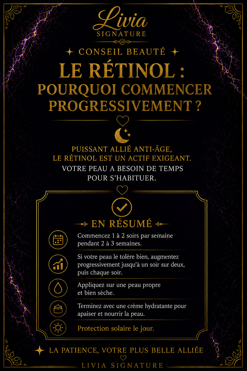 Le rétinol : pourquoi commencer progressivement ?