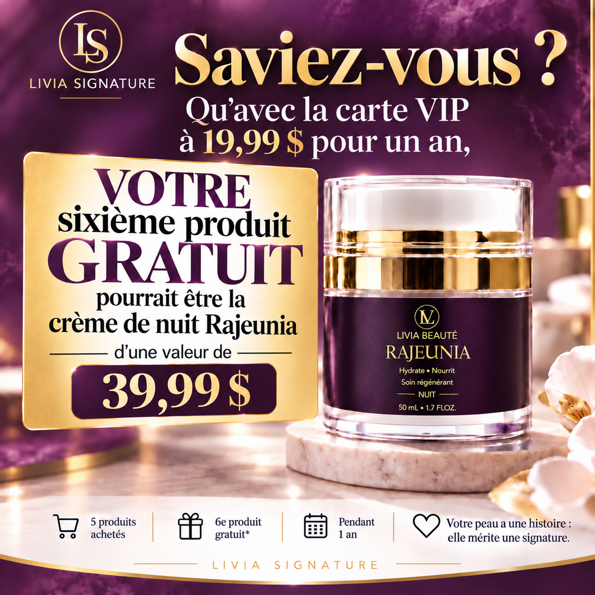 Soins Livia Signature