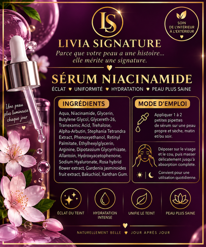 Sérum niacinamide – Livia Signature, photo 7