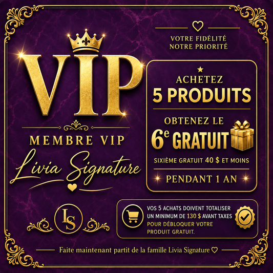 Carte VIP Livia Signature