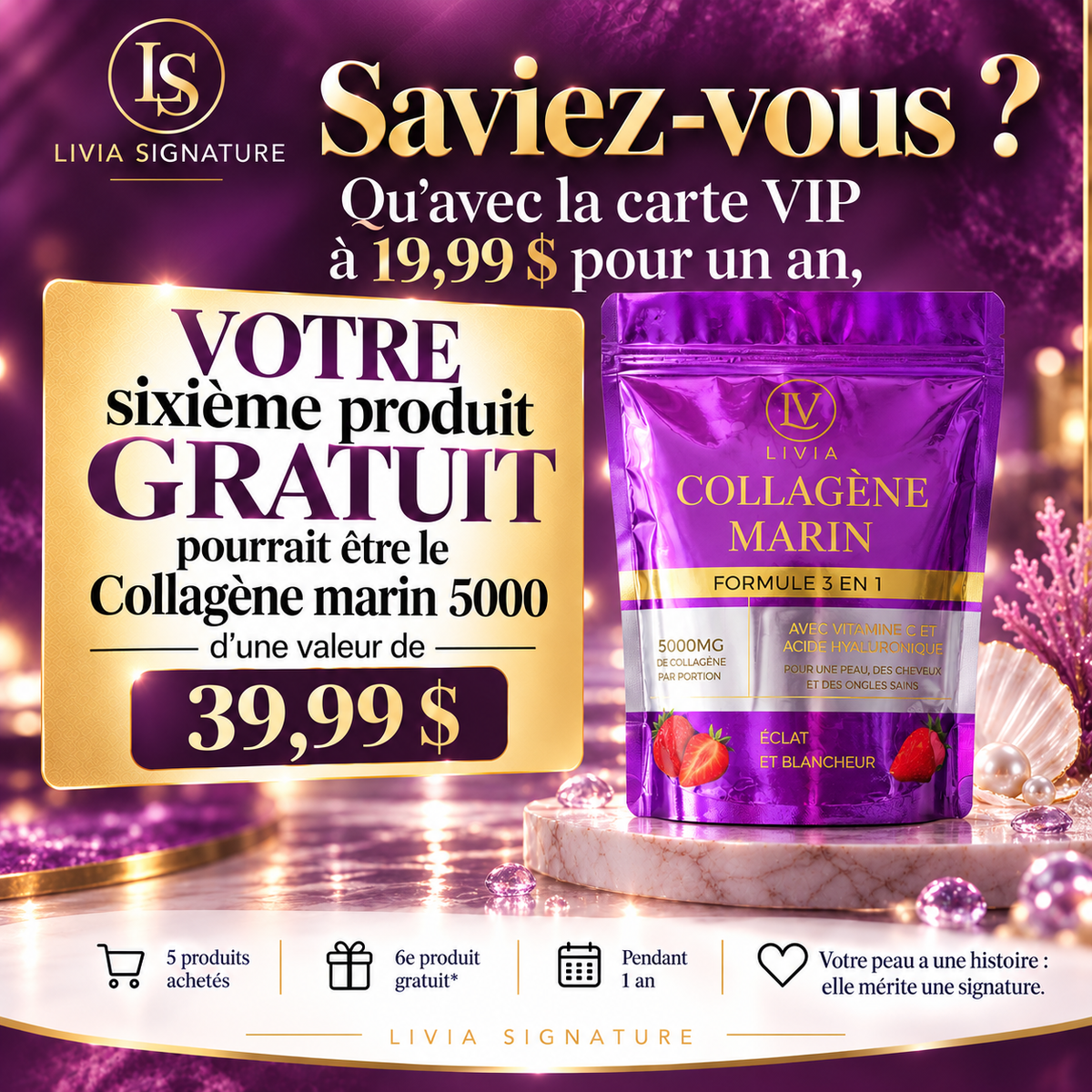 Carte VIP Livia Signature, photo 8