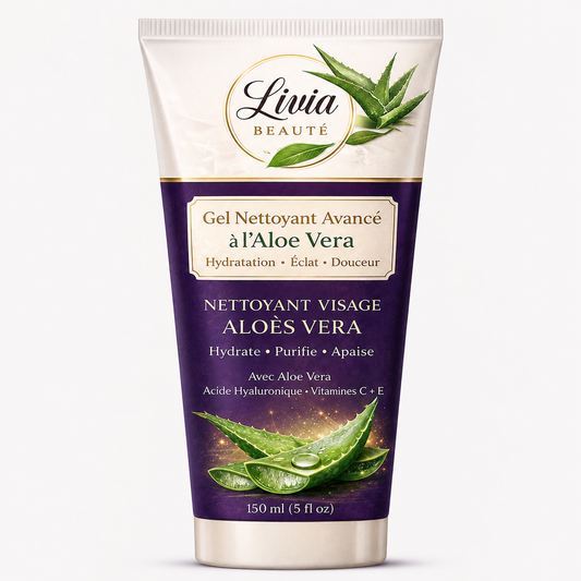 Nettoyant doux à l'aloe vera – Livia Signature