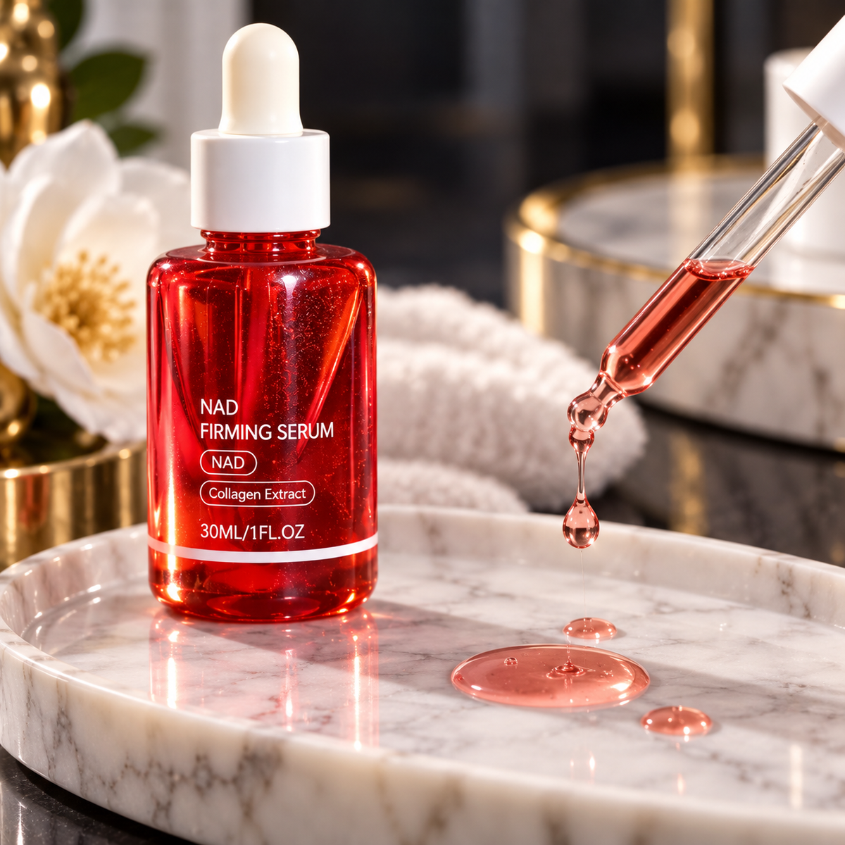 Sérum NAD fermeté et tonicité 30 ml – Livia Signature, photo 3
