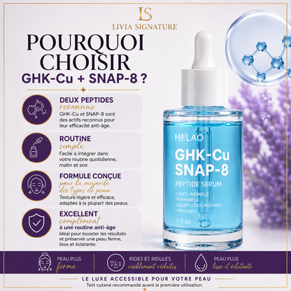 Sérum GHK-Cu + SNAP-8 30 ml – Livia Signature, photo 4