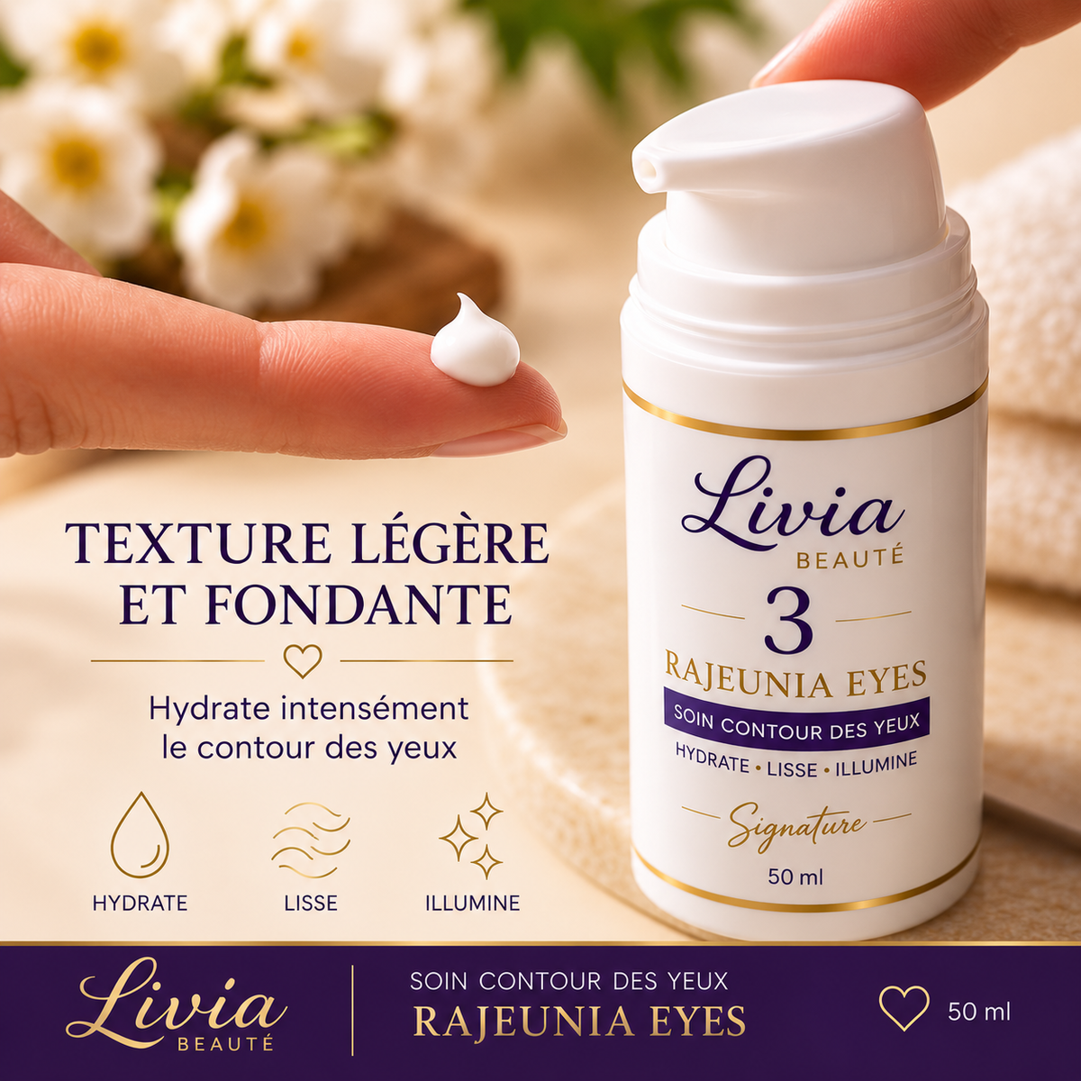 Rajeunia Eyes, soin contour des yeux – Livia Signature, photo 3