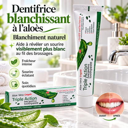 Dentifrice blanchissant naturel – Livia Signature