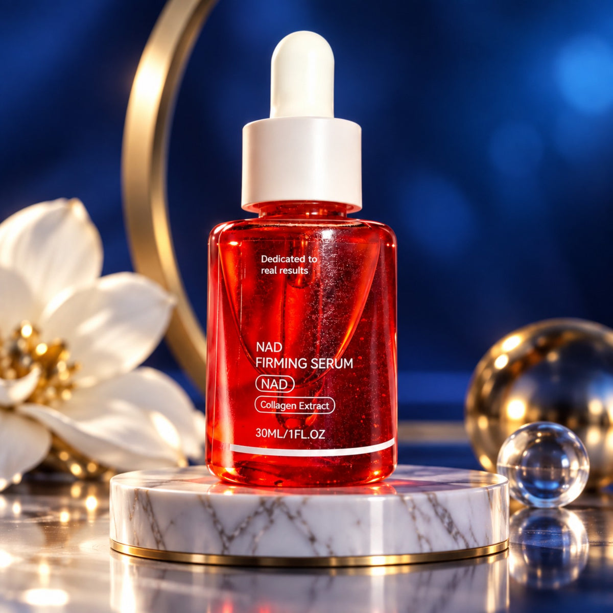 Sérum NAD fermeté et tonicité 30 ml – Livia Signature