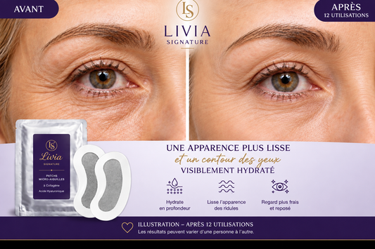 Patchs contour des yeux aux micro-aiguilles – Livia Signature