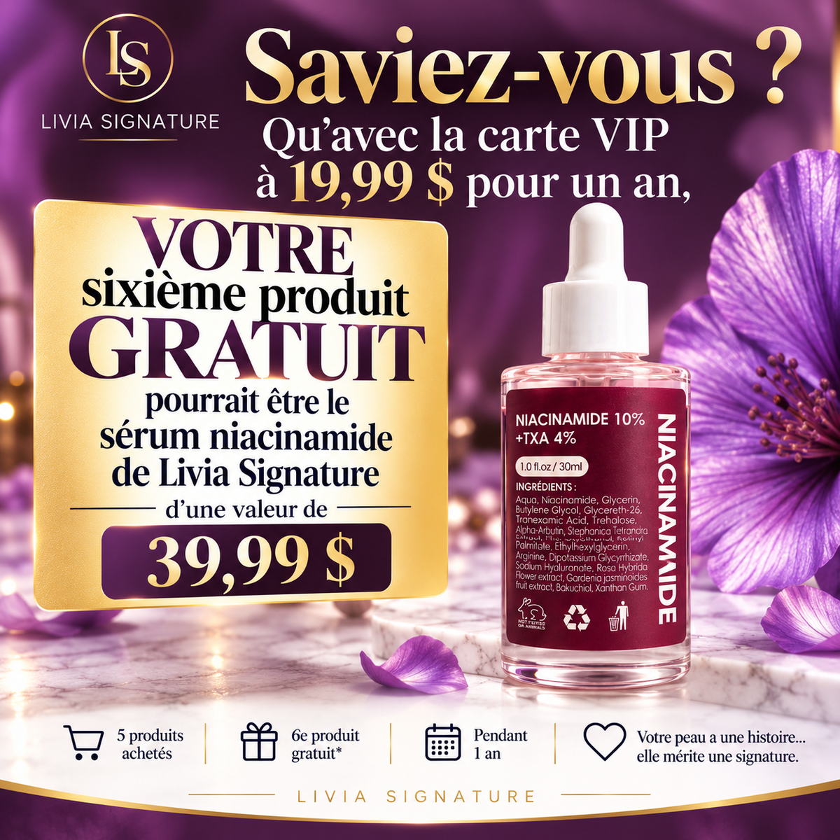 Soins Livia Signature