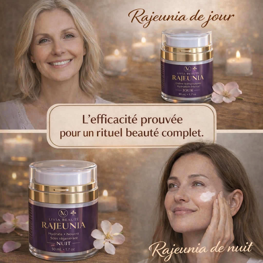 Duo crème Rajeunia jour et nuit